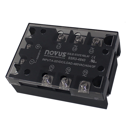 SSR - Relé de Estado Sólido 40 a 90 Ampéres (Trifásico)