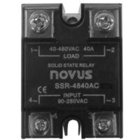 SSR - Relé de Estado Sólido 40 a 80 Ampéres (Monofásico, AC INPUT)