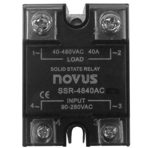 SSR - Relé de Estado Sólido 40 a 80 Ampéres (Monofásico, AC INPUT)